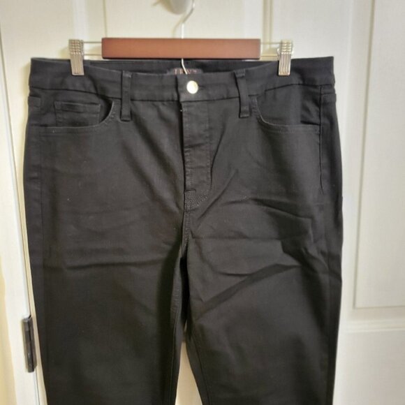 NWT 7 For All Mankind JEN 7 Women’s Size 14 Slim Fit Bootcut Jeans Black - Picture 9 of 10